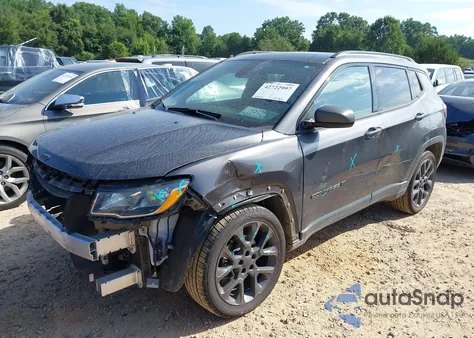 2021 Jeep Compass 80Th Anniversary Fwd from USA, damaged, VIN 3C4NJCEBXMT597424